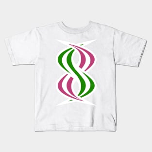 Smellville and Smellody ‘S’ Interlocking Logos white Kids T-Shirt